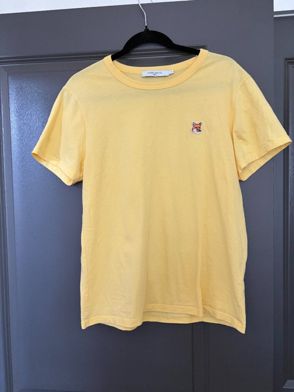 Maison Kitsuné Maison Kitsuné Fox Head Regular T-Shirt L